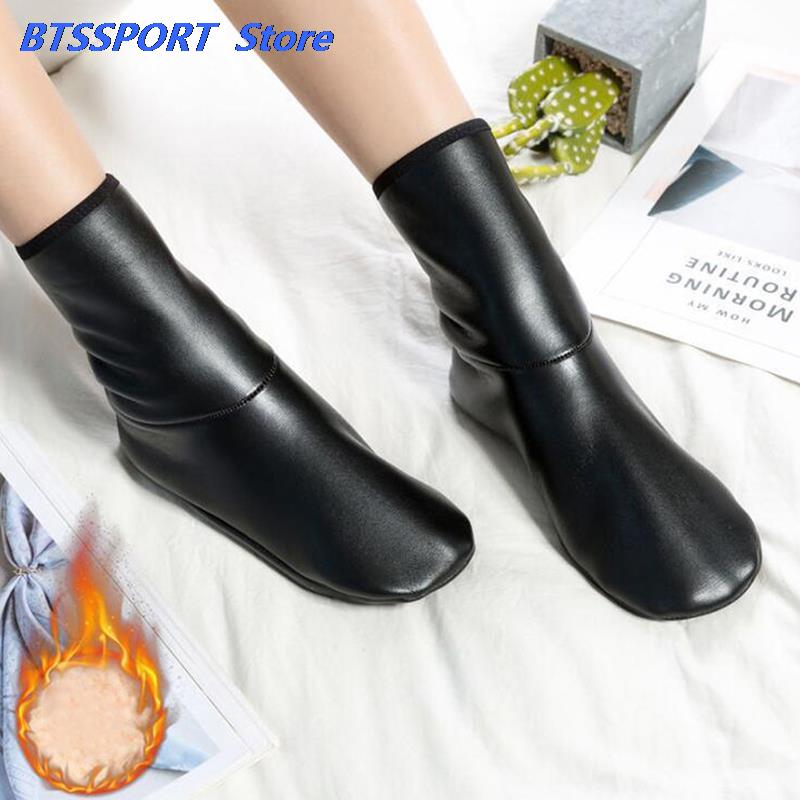 Unisex Winter Warm Leather The - Thermal Sock Winter 评论和价格