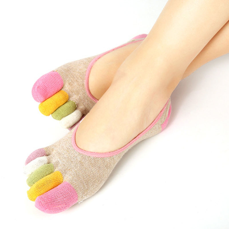 Women Girls Invisible Toe Sock - Invisibility Sock Loafer 评论和价格