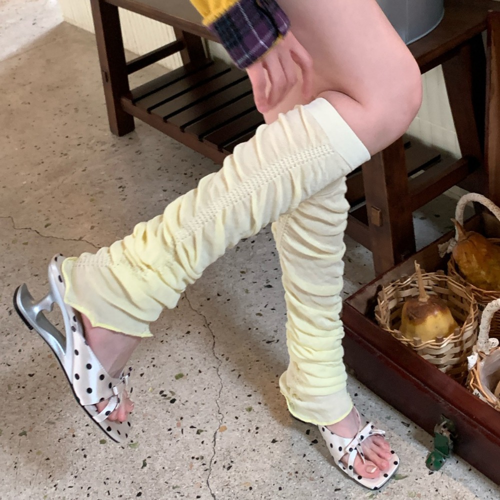 Pink Ruffle Bubble Slouchy Leg - Boot Sock Slouchy 评论和价格