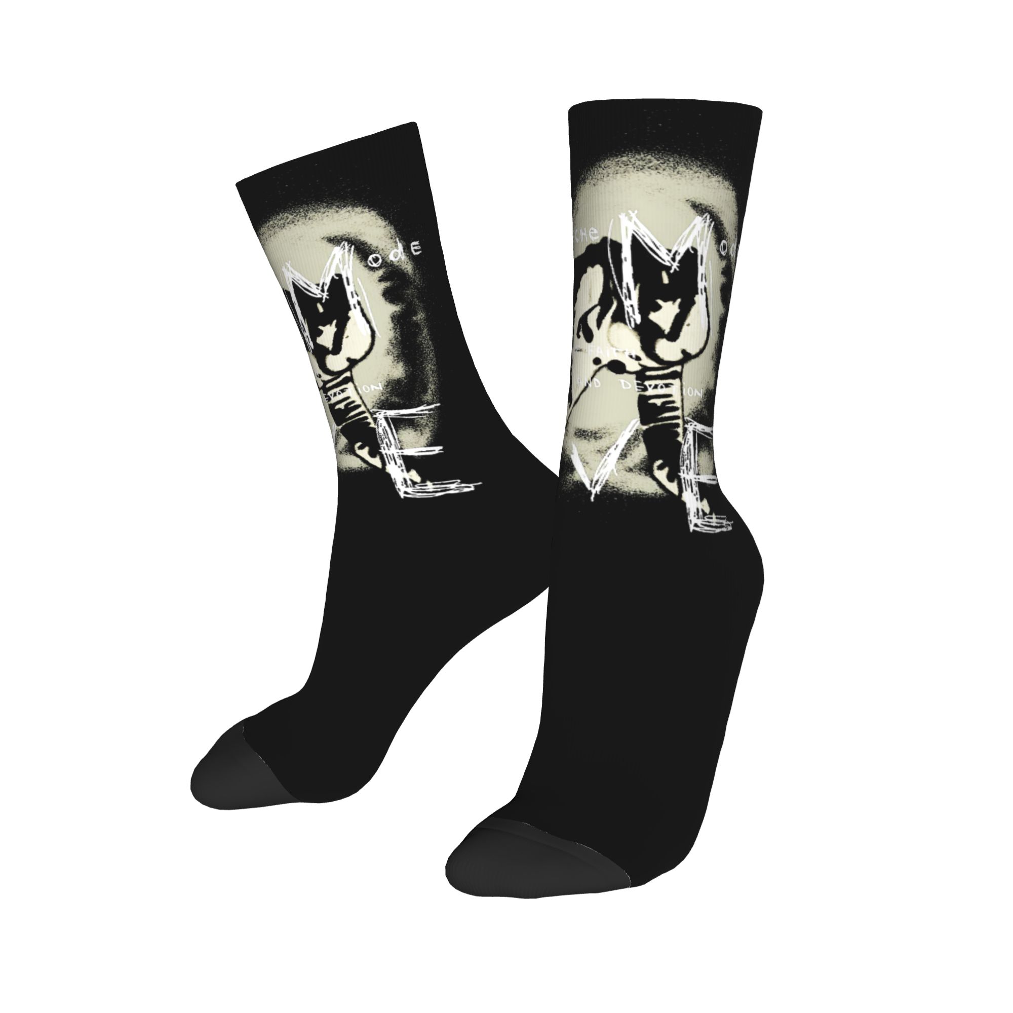 Custom Electronic Rock Depeche - Dress Sock Men 评论和价格