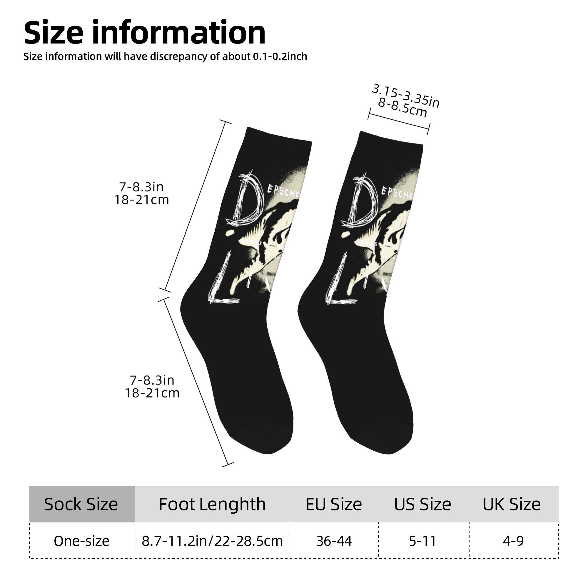 Custom Electronic Rock Depeche - Dress Sock Men 评论和价格