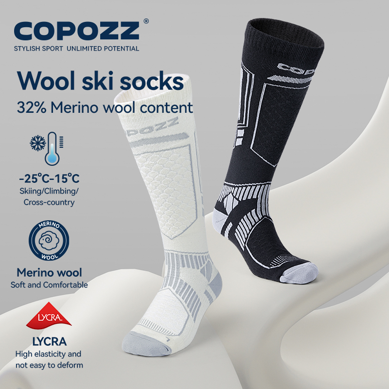 COPOZZ New Winter Ski Socks Me - Thermal Sock Winter 评论和价格