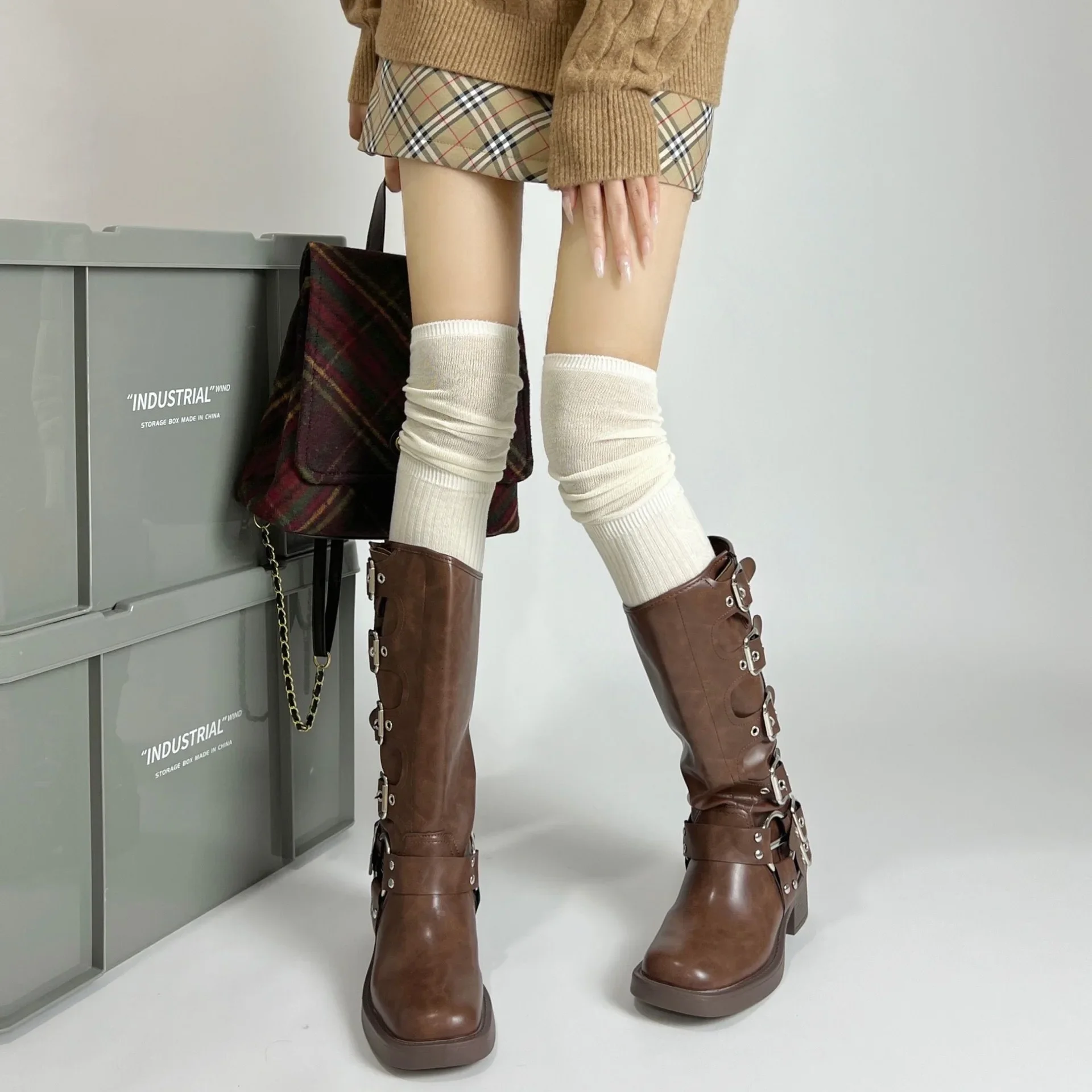 1-10Pairs Women’s Over-the-Kne - Boot Sock Slouchy 评论和价格