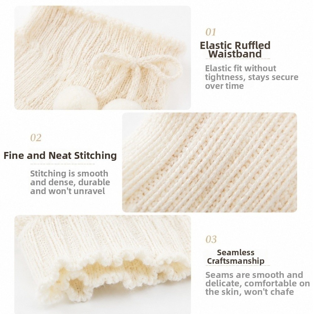 Knitted Knit Leg Warmers Ruffl - Boot Sock Slouchy 评论和价格