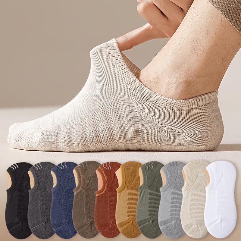 10 Pairs Summer Men's Casual N - Invisibility Sock Loafer 评论和价格