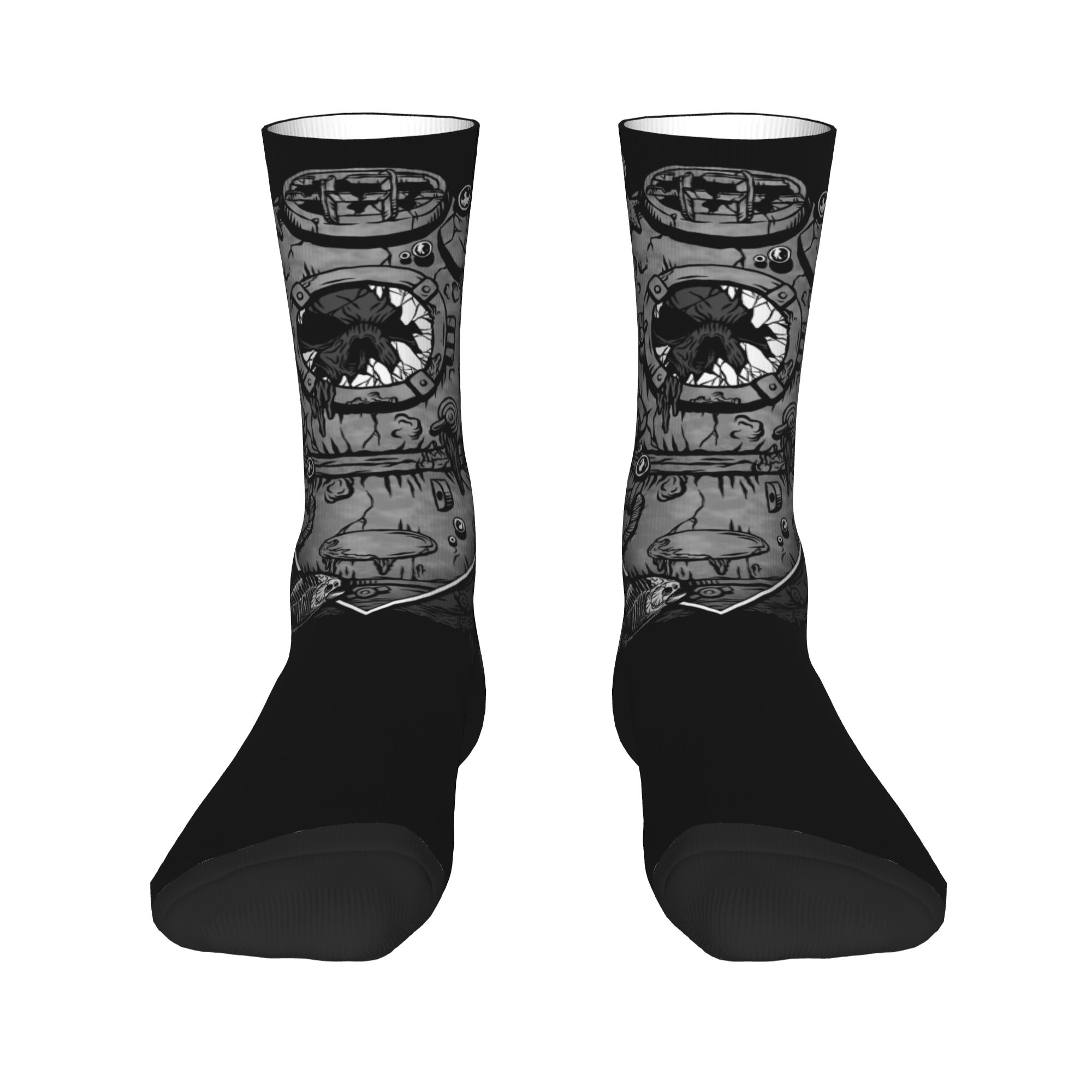 Custom Funny Mens Scuba Diving - Dress Sock Men 评论和价格