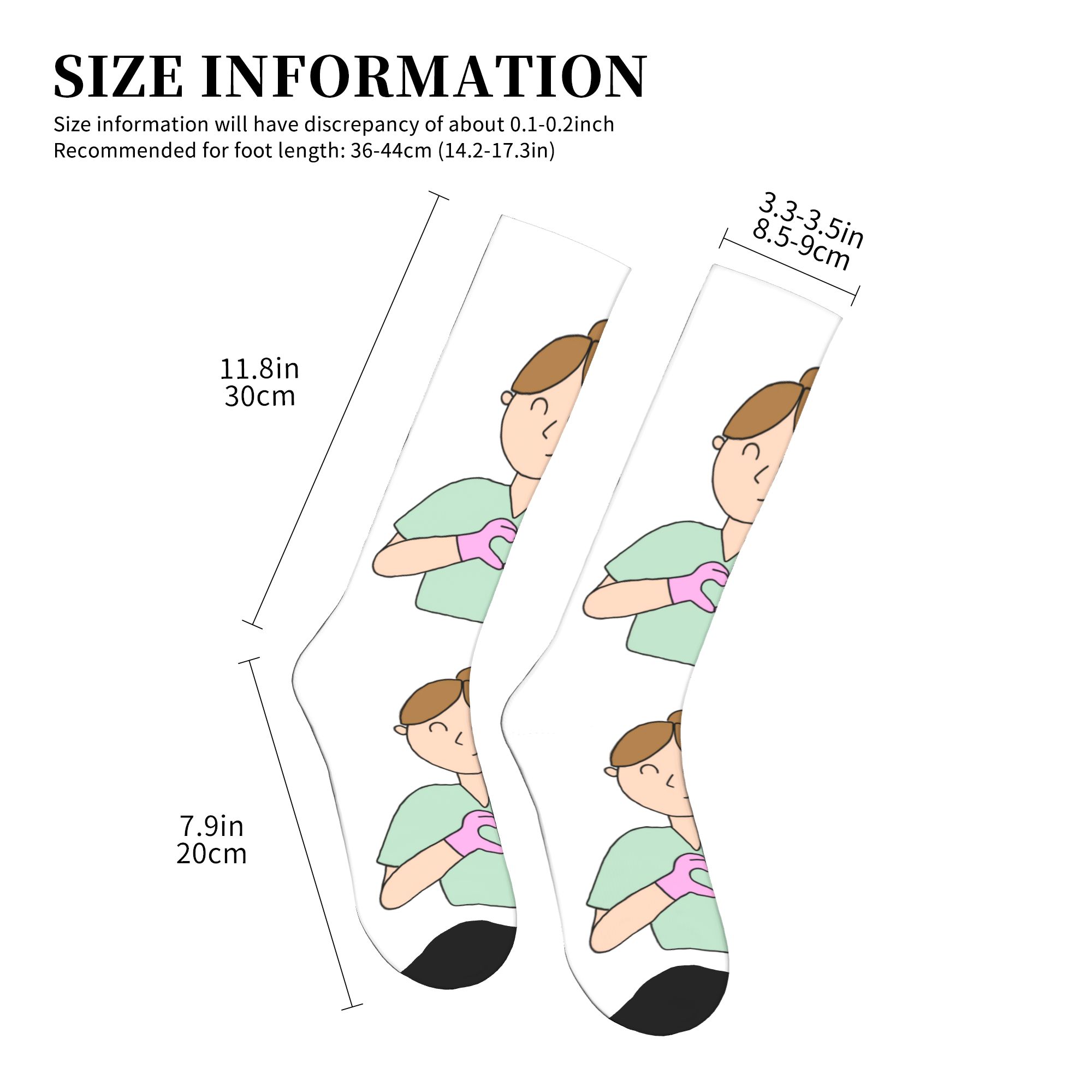 Harajuku Doctor Nurse Medical  - Compression Sock Medical 评论和价格