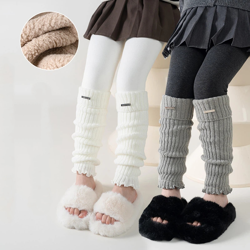 Kids Thermal Thickened Legging - Boot Sock Slouchy 评论和价格