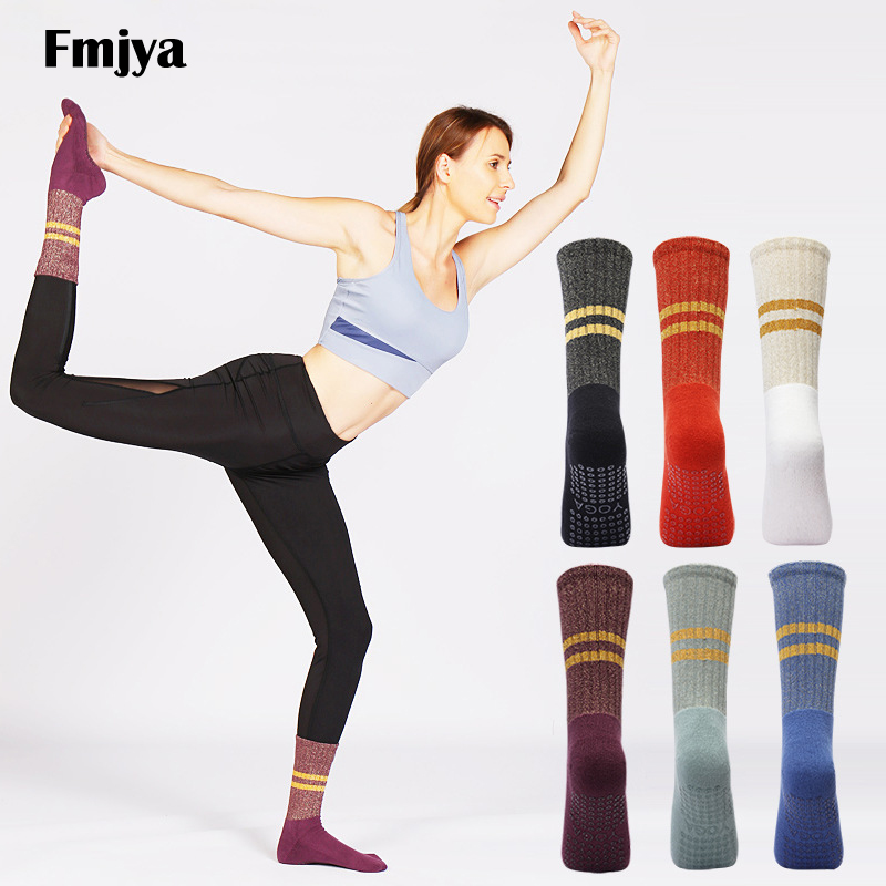 Yoga Socks with Grips Non Slip - Grip Sock Yoga 评论和价格