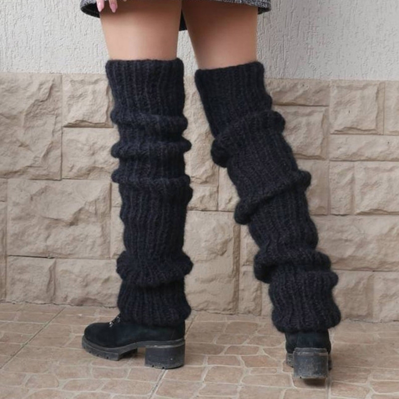 Women Winter Chunky Crochet Kn - Boot Sock Slouchy 评论和价格