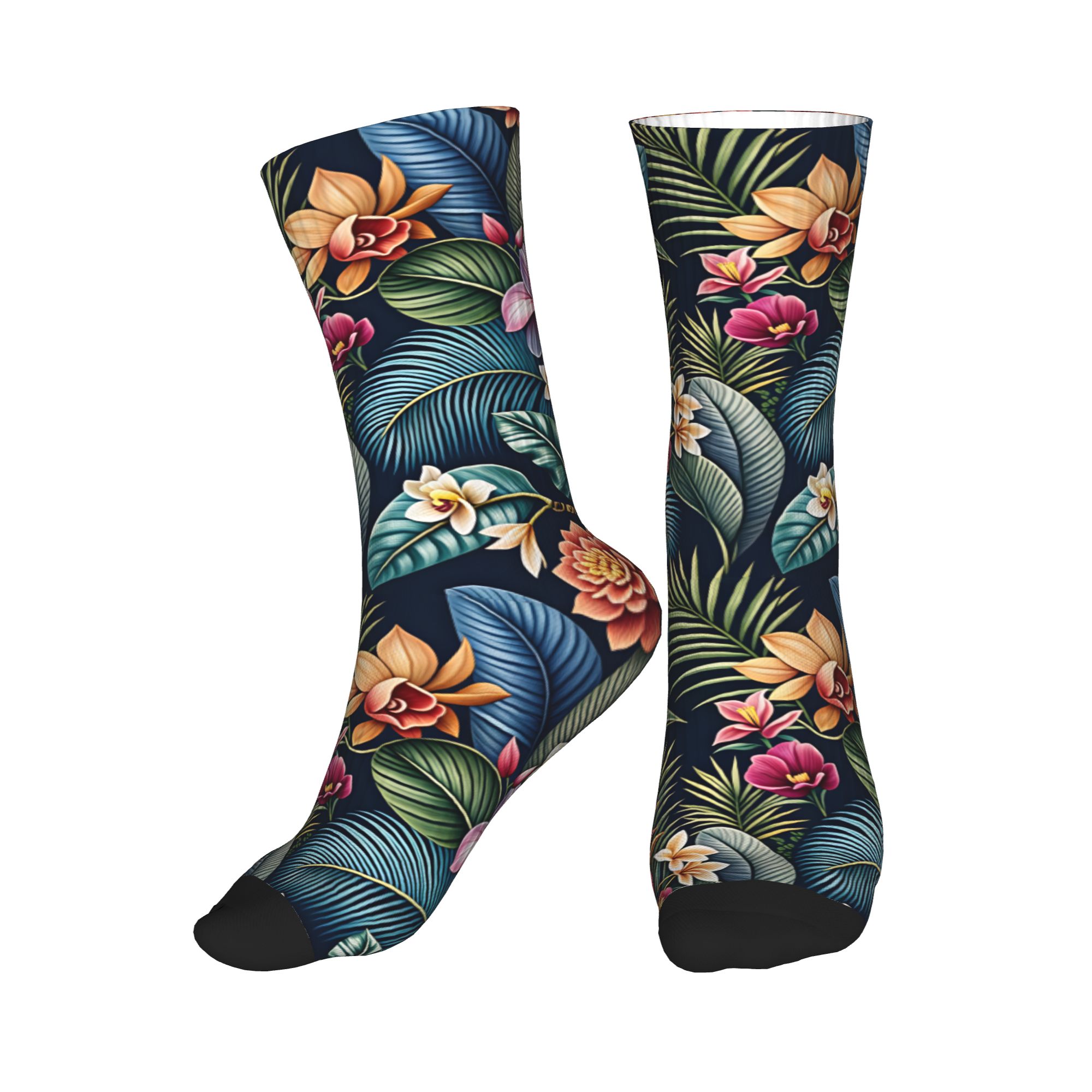 Cute Men's Vintage Dark Tropic - Dress Sock Men 评论和价格