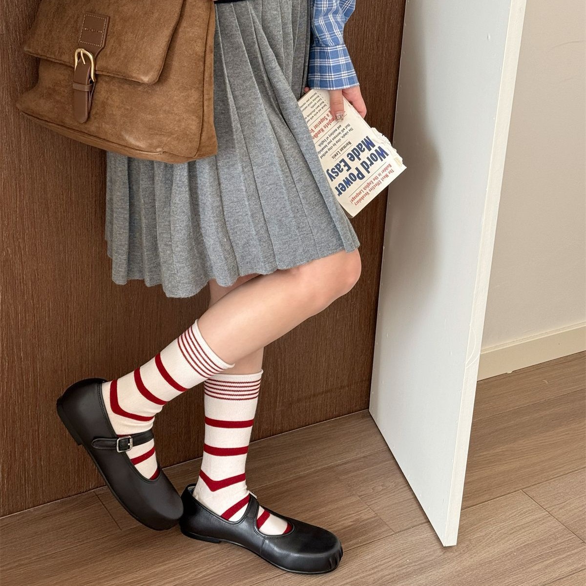 SP&CITY Korean Winter Striped  - Silk Sock Bamboo 评论和价格