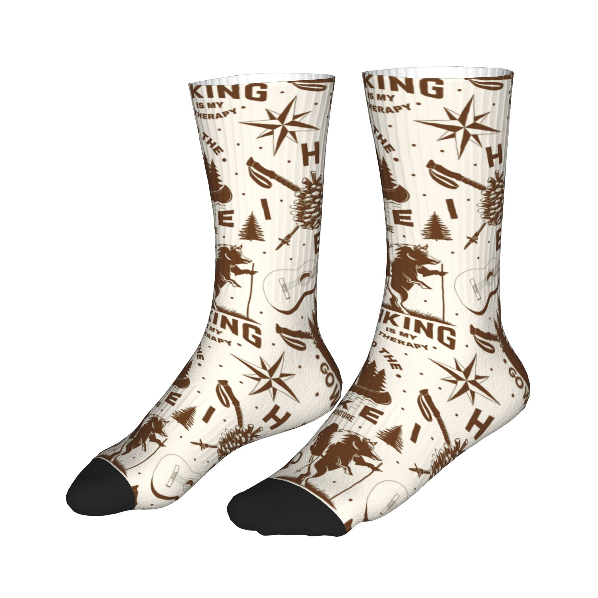 Novelty Mens Vintage Lake Hike - Dress Sock Men 评论和价格