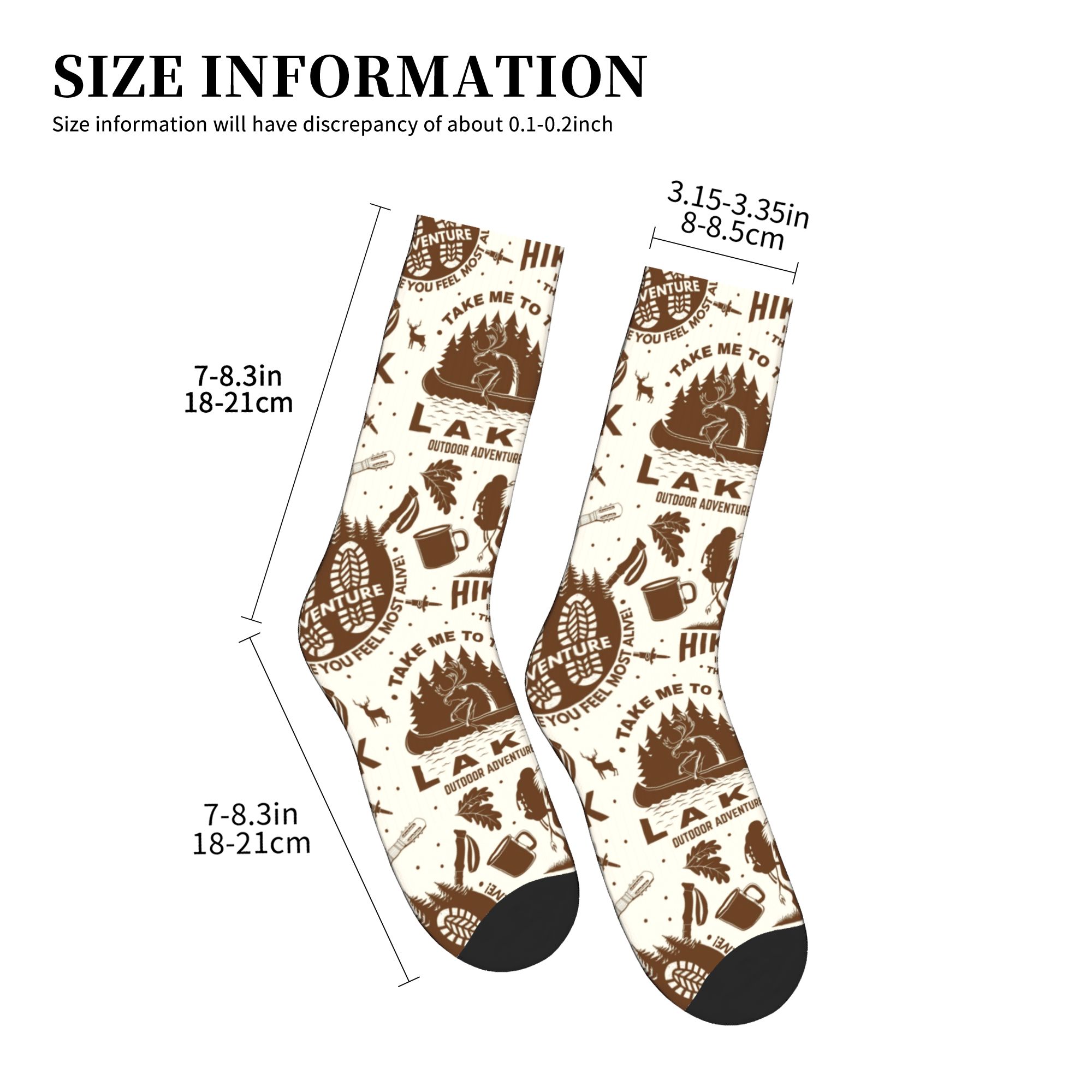 Novelty Mens Vintage Lake Hike - Dress Sock Men 评论和价格