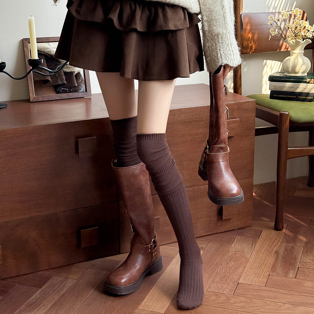 Warm Extra Long Over-the-Knee  - Boot Sock Slouchy 评论和价格