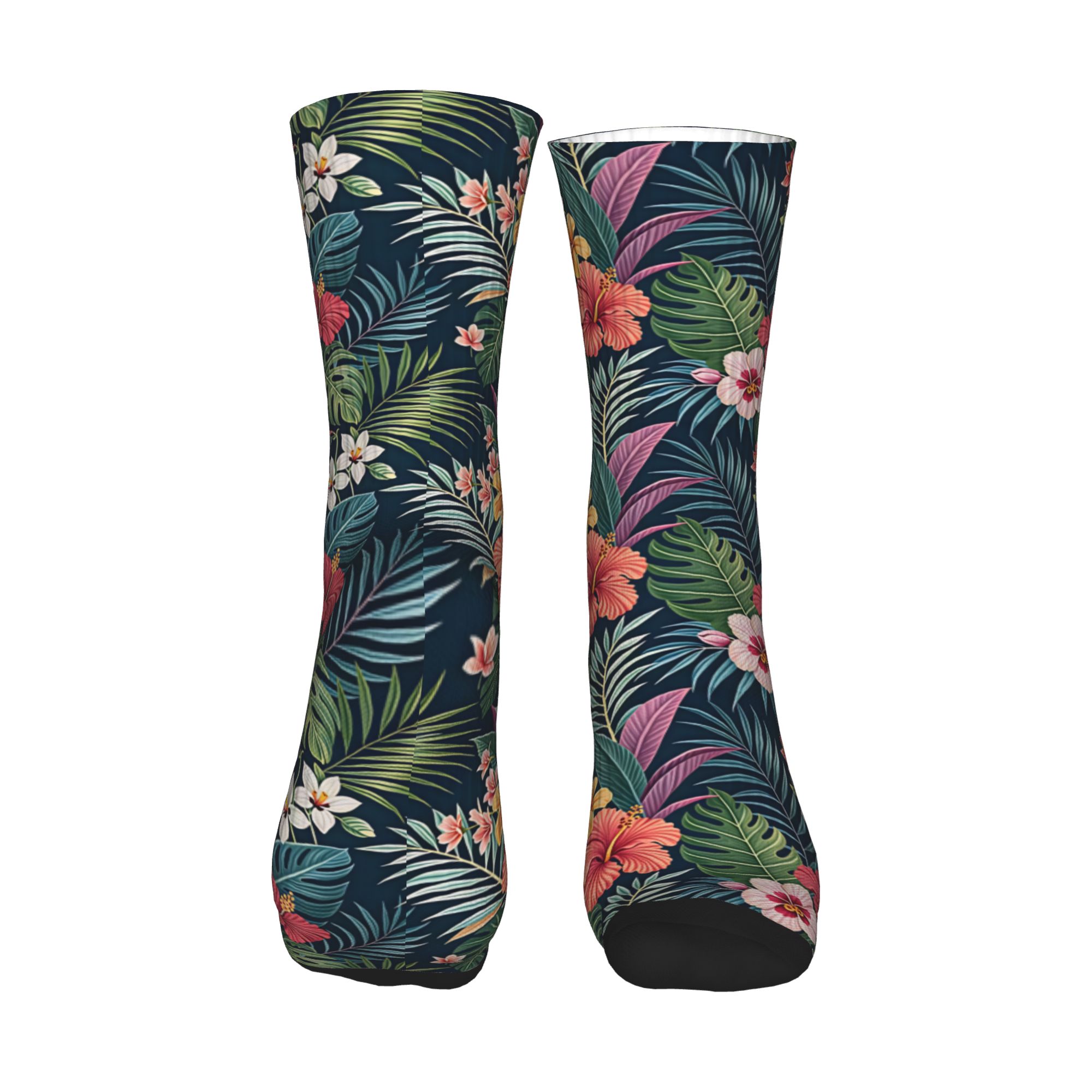 Fun Mens Hawaiian Hibiscus Plu - Dress Sock Men 评论和价格