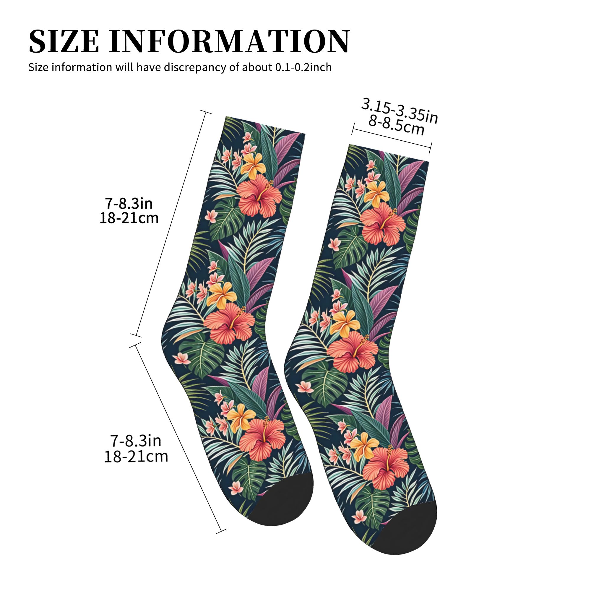 Fun Mens Hawaiian Hibiscus Plu - Dress Sock Men 评论和价格