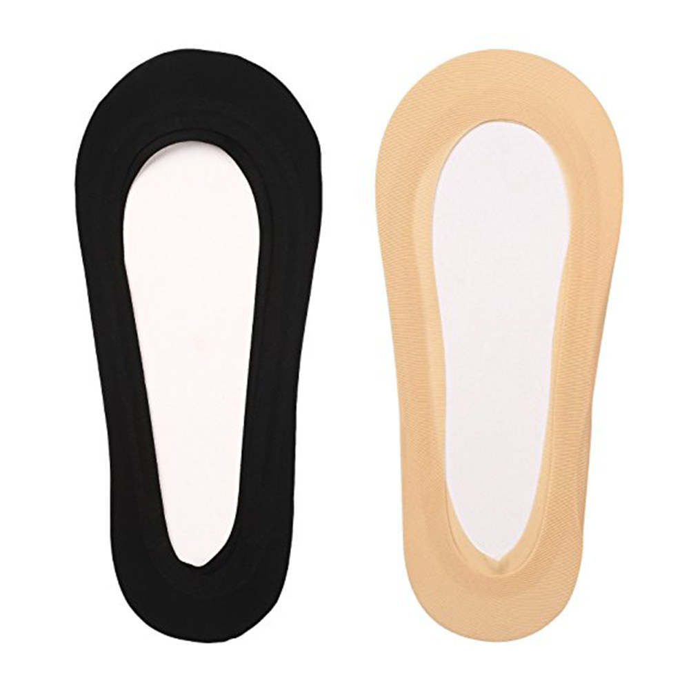 4Pair Women Ultra Low Invisibl - Invisibility Sock Loafer 评论和价格