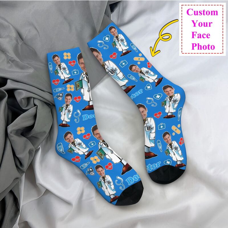 Doctor Custom Men Women Crew S - Dress Sock Men 评论和价格