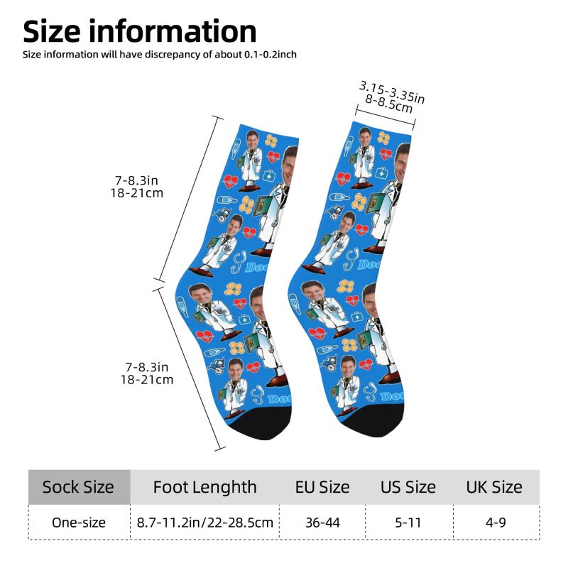 Doctor Custom Men Women Crew S - Dress Sock Men 评论和价格
